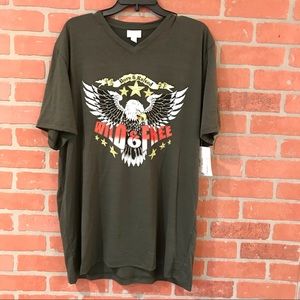 Wild and free graphic tee